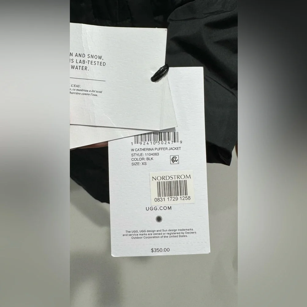 UGG Catherina Puffer Jacket Xs - Picture 7 of 7